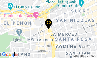Mapa de Marlen Peluquería & Estilo en Cali
