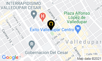 Mapa de Marmolería Colombia en Valledupar
