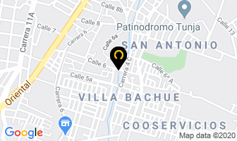 Mapa de Marmoleria Milan en Tunja