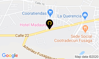 Mapa de Marmoleria Toluca en Fusagasugá