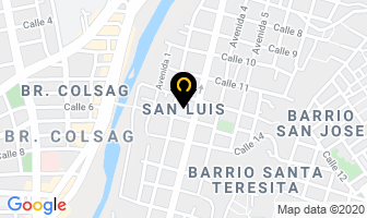 Mapa de Mármoles San Luis en Cúcuta