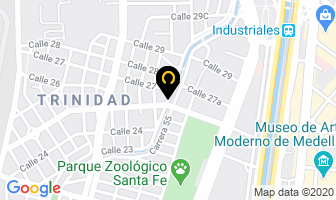 Mapa de Mármoles S&c Ltda en Medellín