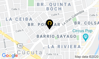 Mapa de Marothz Company Mcz en Cúcuta