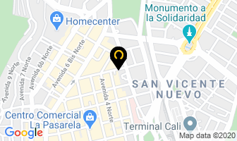 Mapa de Marquetería Areas S.a.s. en Cali