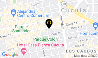 Mapa de Marquetería Aurita en Cúcuta