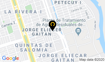 Mapa de Marquetería Del Valle en Cali