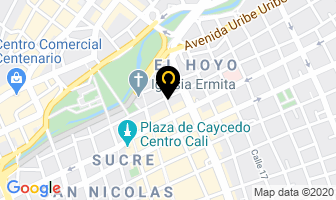 Mapa de Marqueteria El Rey en Cali