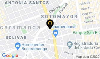 Mapa de Marqueteria Marcos en Bucaramanga