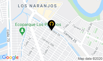 Mapa de Marquetería Nagles en Cali