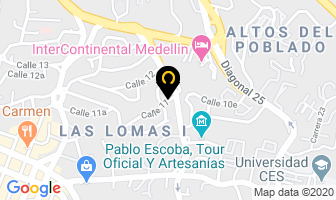 Mapa de Marqueteria Tp en Medellín