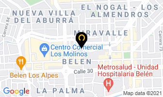 Mapa de Márquez C. Gabriel en Medellín