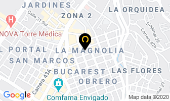 Mapa de Marquillas Alfa S.a. en Medellín