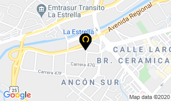 Mapa de Marquillas S.a. en Sabaneta