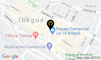 Mapa de Marquillas s.a en Ibagué