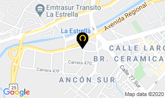 Mapa de Marquillas S.a. en Sabaneta