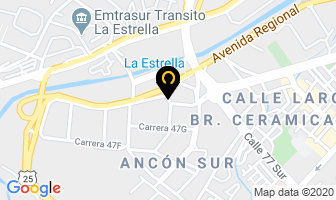 Mapa de Marquillas S.a. en Sabaneta