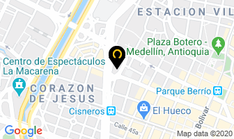 Mapa de Marquimpresos en Medellín