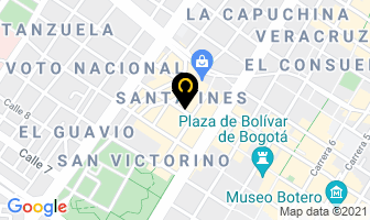 Mapa de Marquitas en Bogotá D.C