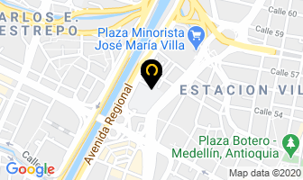 Mapa de Marroquineria V.m. en Medellín