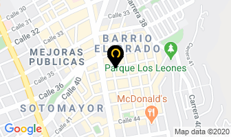 Mapa de Martha Rueda Espacios Comerciales en Bucaramanga