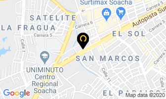Mapa de Martillos Y Bobinados Ubate en Ubaté