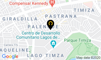 Mapa de Martín Barrera Víctor Manuel en Bogotá D.C