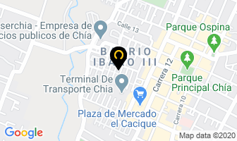 Mapa de Martín Tin Club E.u. en Bogotá D.C