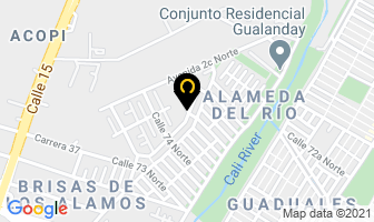 Mapa de Martínez & Martínez en Cali