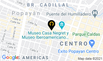 Mapa de Martínez Gómez Luis Humberto en Popayán