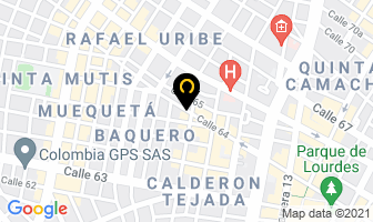 Mapa de Martínez María De Jesús en Bogotá D.C