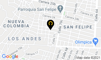 Mapa de Martínez Mendoza Martha Sofia en Barranquilla