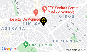 Mapa de Martínez Pedro Nel en Bogotá D.C