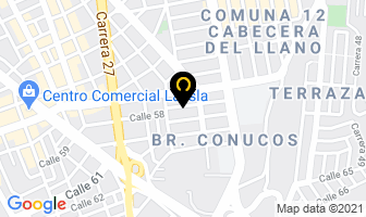 Mapa de Martínez Rincón Claudia en Bucaramanga