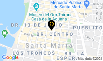 Mapa de Martinez Senovia en Santa Marta