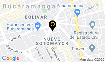 Mapa de Martinez Suarez Benjamin en Bucaramanga