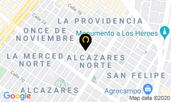 Mapa de Marve Ltda en Bogotá D.C