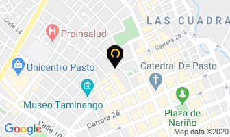 Mapa de Más Inmobiliaria en Pasto