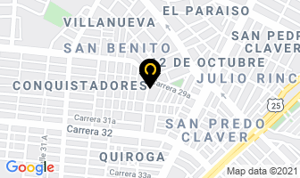 Mapa de Más Marcas Menos Precios en Cali