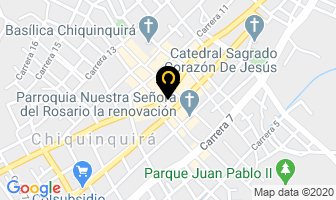 Mapa de Mas Pizza en Chiquinquirá