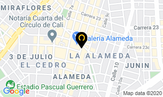 Mapa de Mas Pollo en Cali