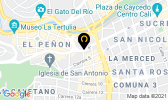 Mapa de Mas Salud Preventiva en Cali