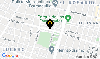 Mapa de Mas Tornillos en Barranquilla