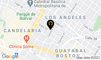 Mapa de Masajes 5535 en Medellín