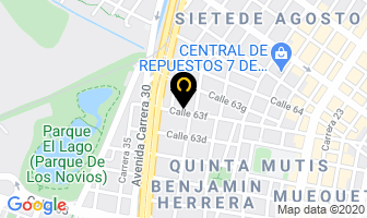 Mapa de Mascota Industrial en Bogotá D.C