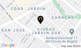 Mapa de Mascotas Bonami en Bogotá D.C