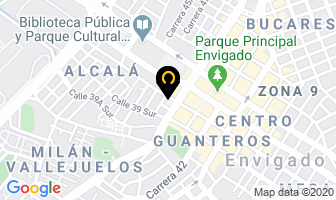 Mapa de Mascotas Los Alpes en Envigado