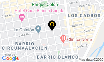 Mapa de Más&más Camisetas Store en Cúcuta