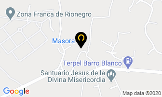 Mapa de Masora en Rionegro