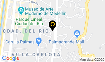 Mapa de Masseguros Gm Ltda en Medellín