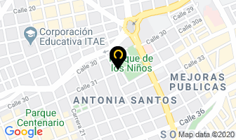 Mapa de Master Biologic De Los Santanderes Ltda. en Bucaramanga